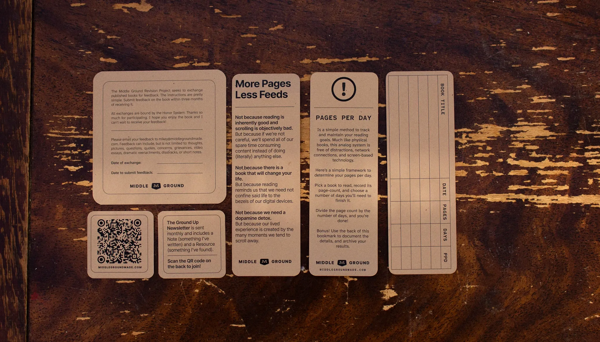 Bookmarks and Stationary