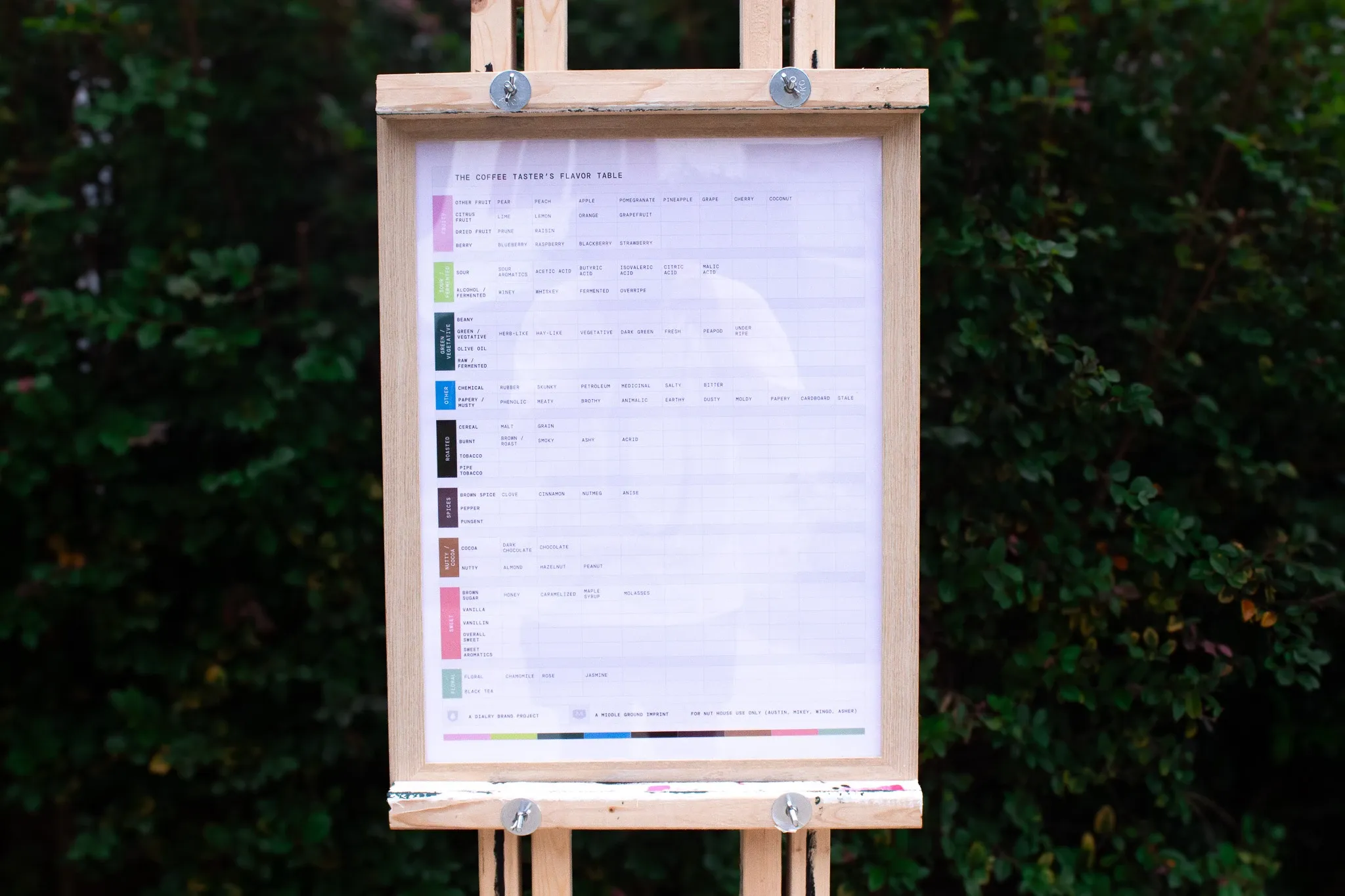 The Coffee Taster's Flavor Table