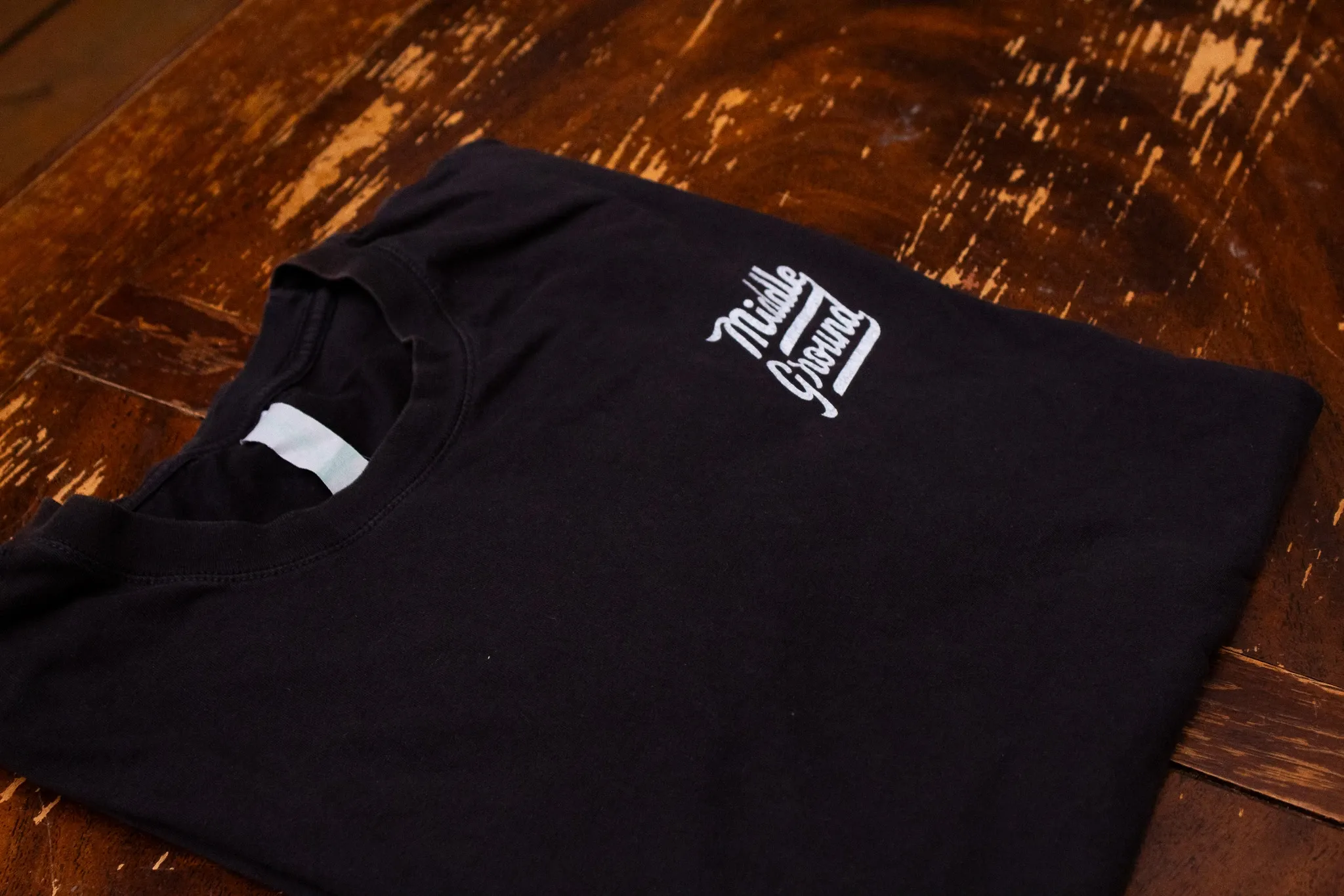 Middle Ground Made Script Shirt