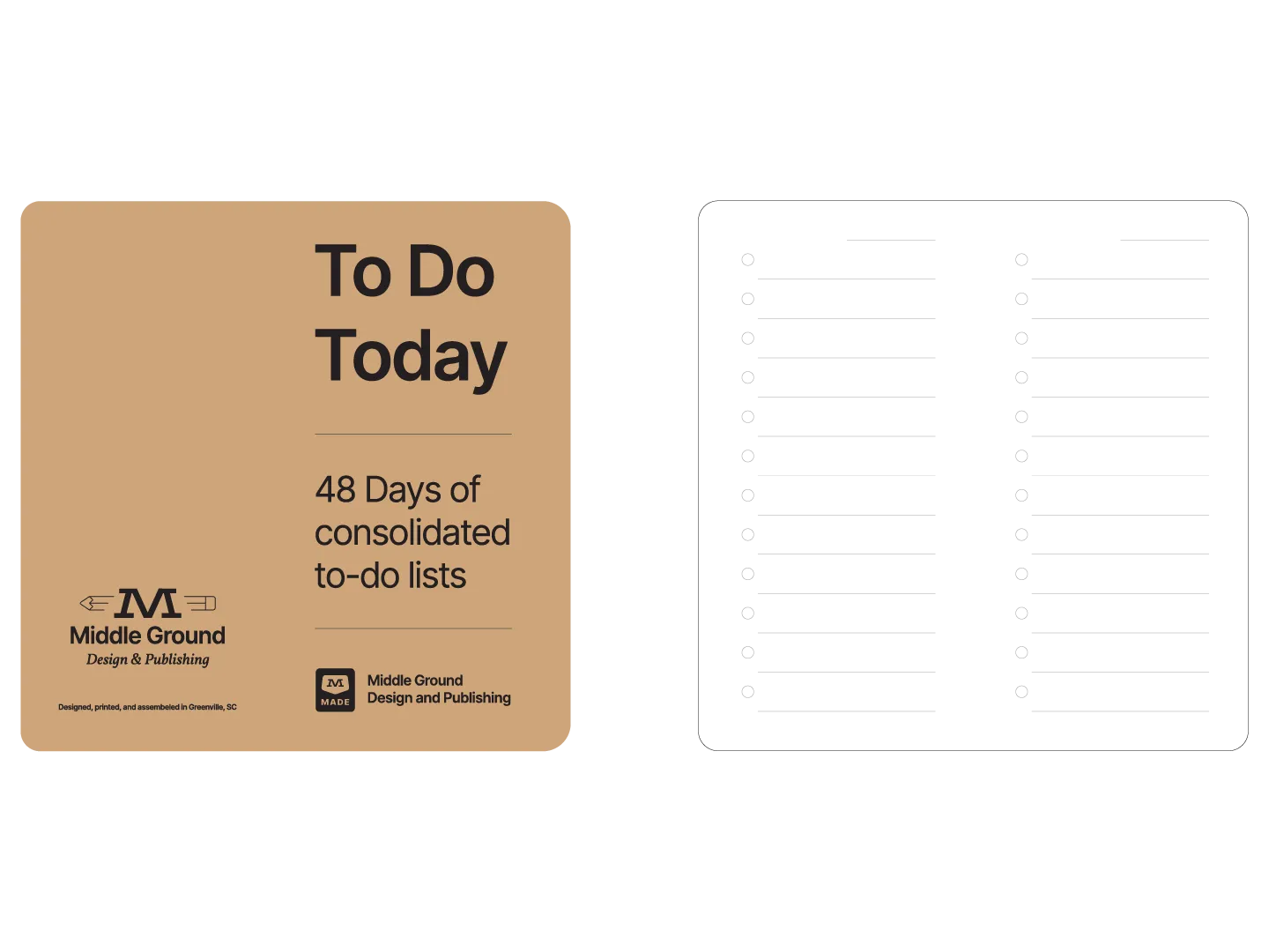 To Do Today Journal Design Beta