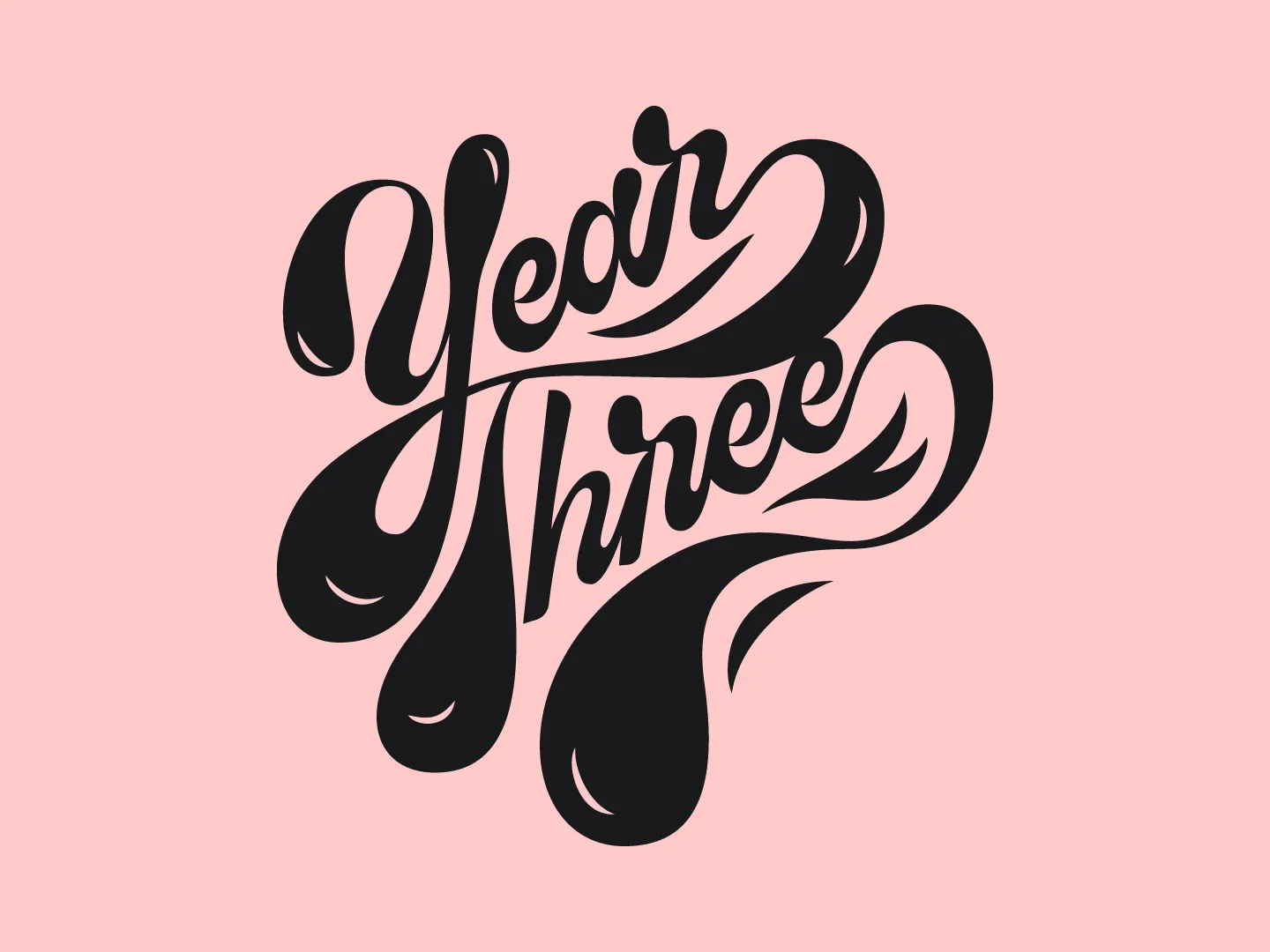 Year Three Hand Lettering