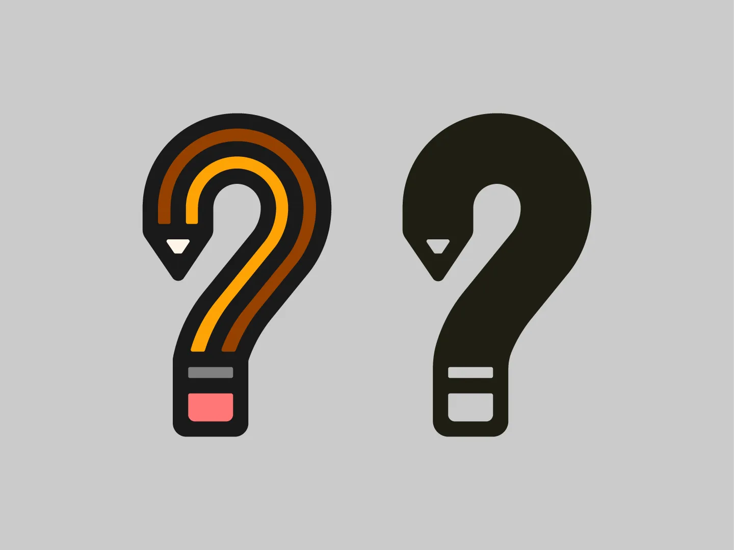 Pencil Question Mark