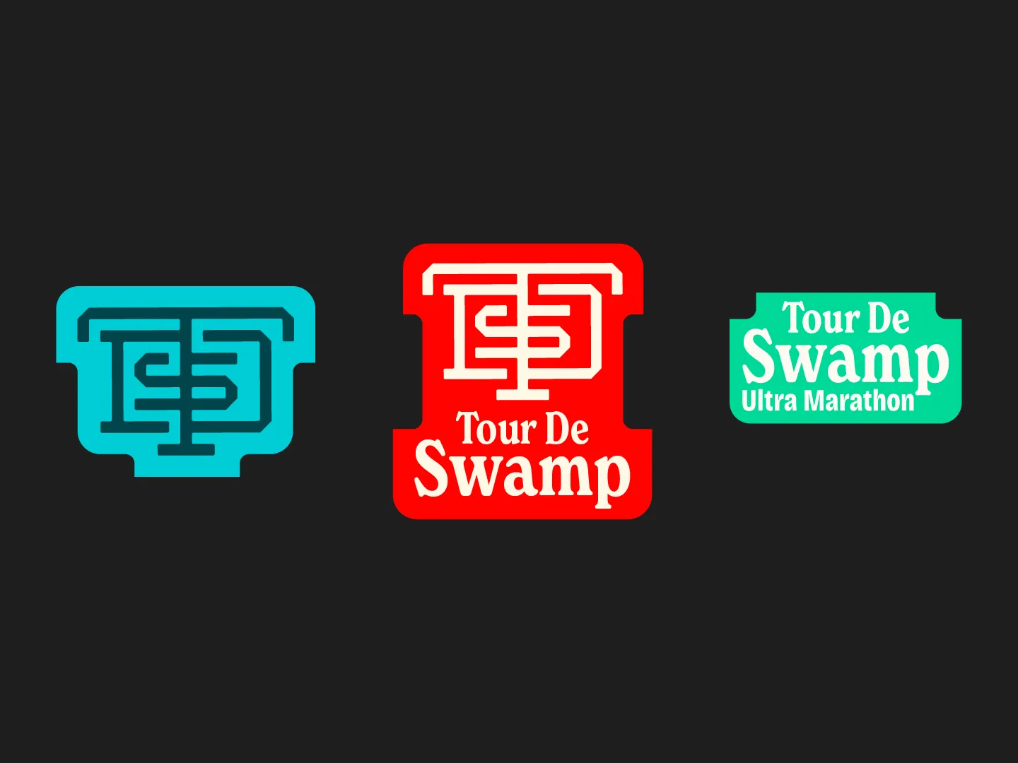 The Tour De Swamp brand-kit icons