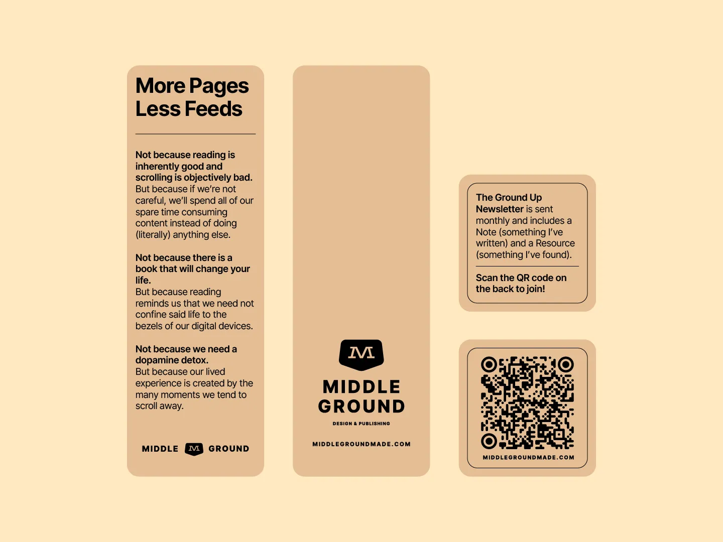 Bookmark and Newsletter Promo