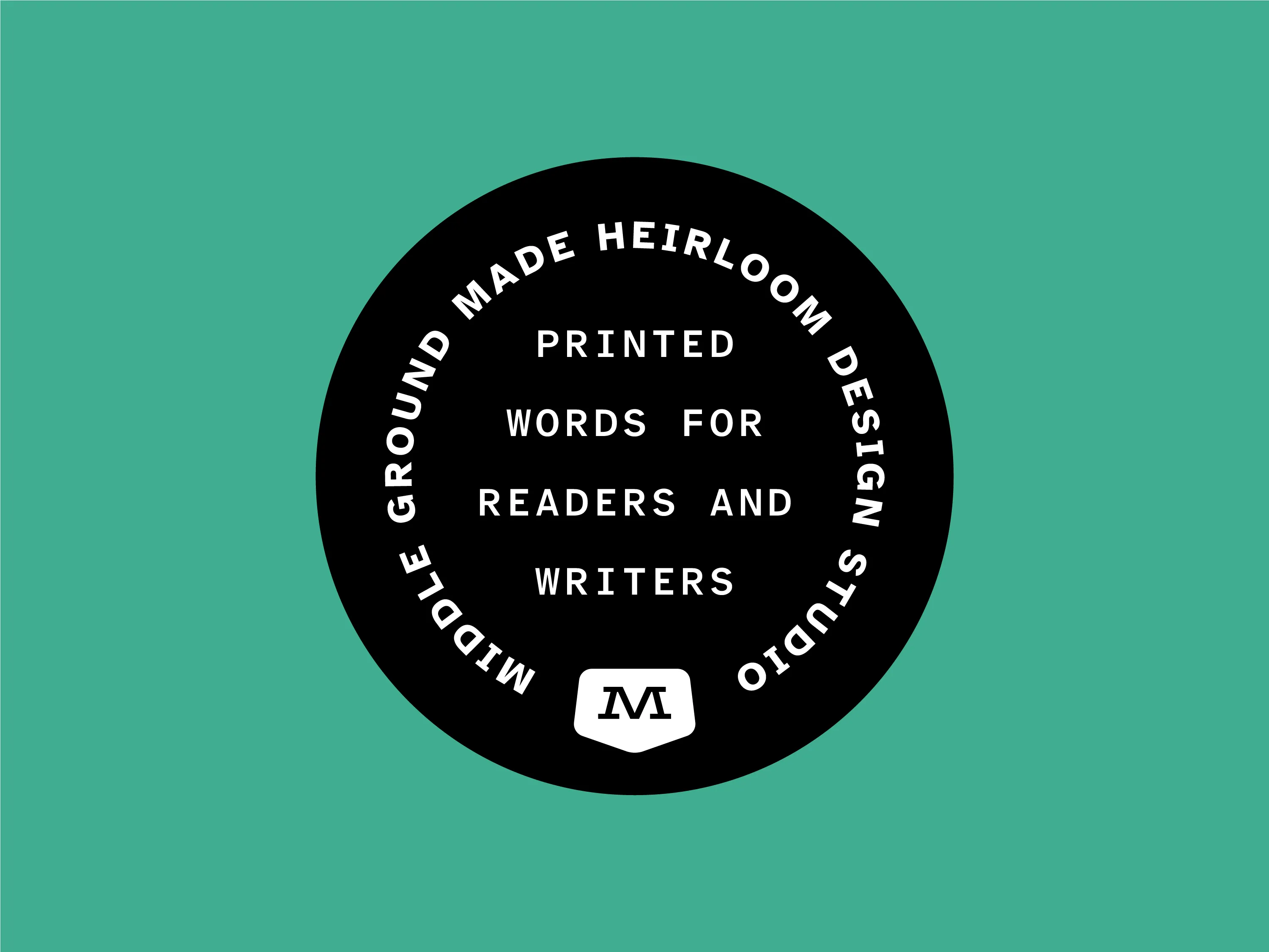 New Middle Ground Made Badge